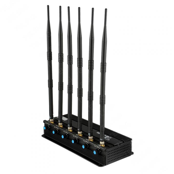 High Power Gps Tracking Jammer , Multifunctional Wifi Gps Blocking Device