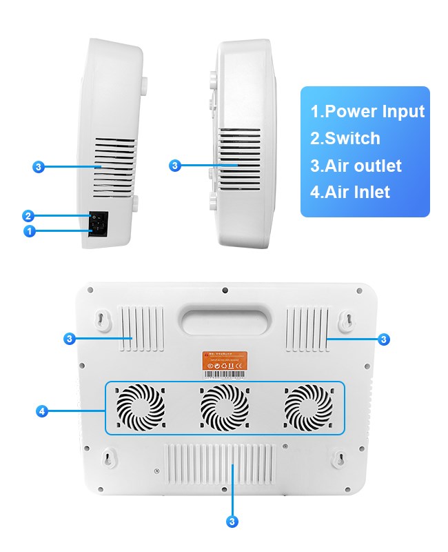 TXtelsig Remote Control 10 Channel Examination Phone Wifi Signal Jammer For School Business Office Secret Protection 4