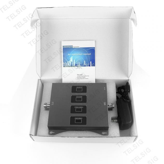 Home Mobile Network Signal Booster , 4 Band 1W 4g Mobile Network Booster