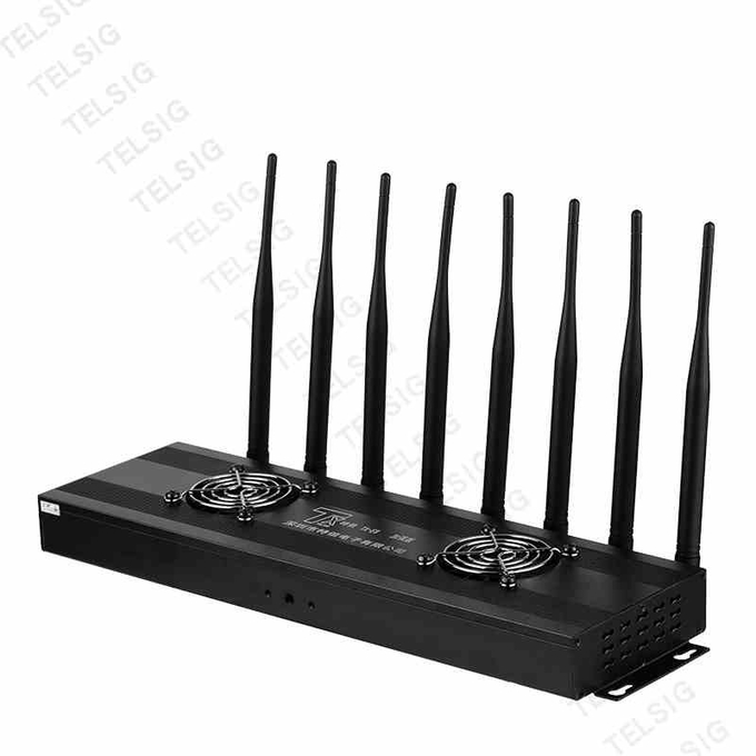 24 Hours Wifi Signal Scrambler , 5G / GPS / Wifi Network Jamming Device