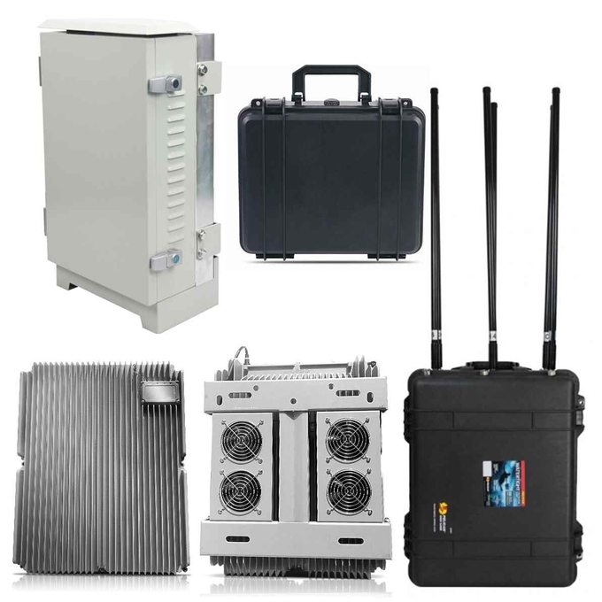 Omni Antenna Drone Signal Jammer For 800 Meter Range