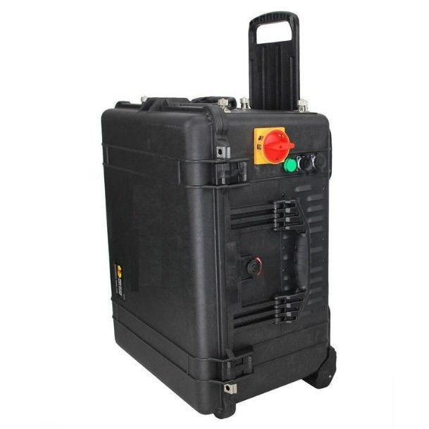 Trolley Case Uav Drone Signal Jammer For Shield Range 800 To 1500 Meter 1