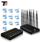 16 Way WiFi Signal Jammer Radius 5 - 40 Meter For Police Forces / Military