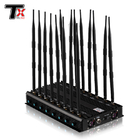 16 Way WiFi Signal Jammer Radius 5 - 40 Meter For Police Forces / Military