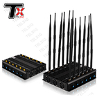 High Quality 5G Jammer 12 Channel Signal Jammer for Shielding Cell Phone 2345G WiFi GPS GSM VHF UHF