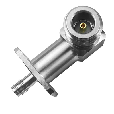 90 Degree Flanged Joint Copper-made S In N Connector For Drone System Device