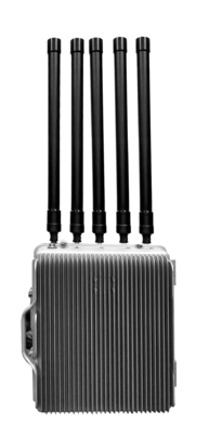 High Power Anti Drone Jamming System Professional Weapon 2000 Meters Jamming Radius