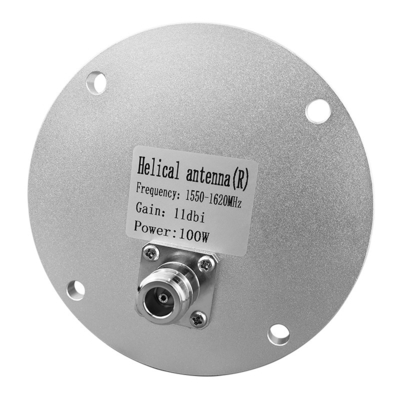 Outdoor 1550-1620 MHz 100W Circular Polarization Omnidirectional Antenna for Wireless Monitoring and Communications
