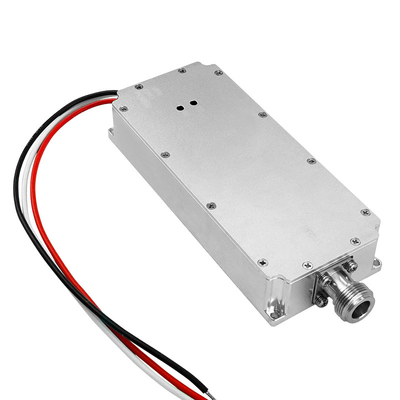 High power 100W 50dbm N type wide band  GaN 400-700mhz anti drone rf jammer module