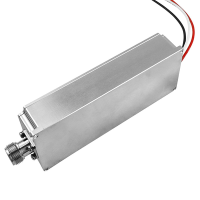 High power 100W 50dbm N type wide band  GaN 400-700mhz anti drone rf jammer module