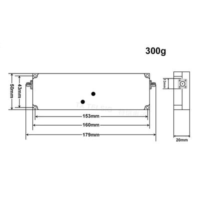 30W 400mhz 1000mhz 2000mhz 900-1400mhz bidirectional ultra band  power amplifier module