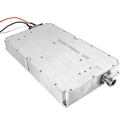 50W 47dbm 300-2000mhz wide band power amplifier module for communication field