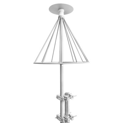 Vhf Uhf  100-6000mhz  Waterproo Log-Periodic Antenna  Walkie-talkie  Radio   Conical  Communication  Antenna