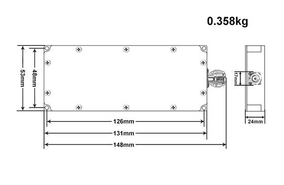 All In One Portable Signal Blocker , 10 Antenna Portable Mobile Jammer Scrambler Device
