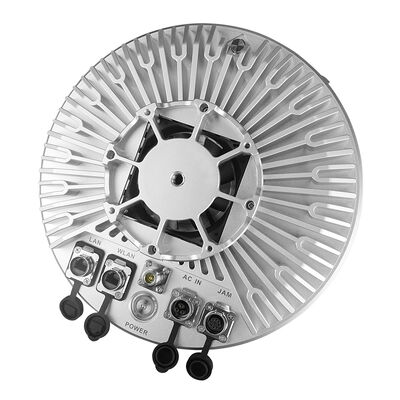 Long-Range Drone Detector Wireless Passive Automatic Detection System for 360° Airspace Monitoring