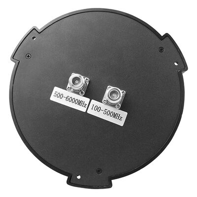 100-6000MHz Dual-Band Circularly Polarized Omnidirectional Antenna, 360° Waterproof Mushroom Antenna Booster for Drone Monitoring & Countermeasure