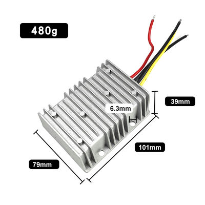 24V 28V 32V 100V 20A power converter, DC-DC boost module, vehicle-mounted transformer