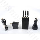 Handheld GPS Signal Jammer Cell Phone Blocker 3 Antenna Durable For GSM