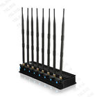 Car / Vehicle Mobile Phone GPS Signal Jammer 8 Channels 20Mhz - 6.5Ghz Frequency