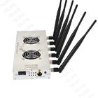 450 * 240 * 85mm Cell Phone Frequency Jammer , 6 Band Portable Bluetooth Jammer