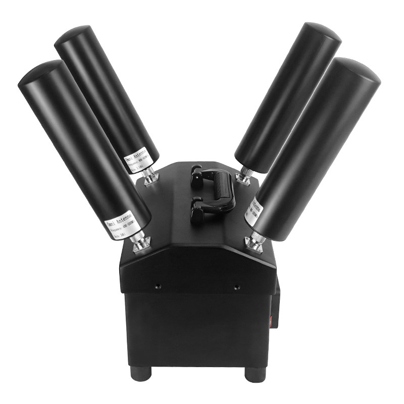4 Channel 360° Full Range 1.5 Km RF Shape House Magnetic Handle FPV Jammer For Car Mount