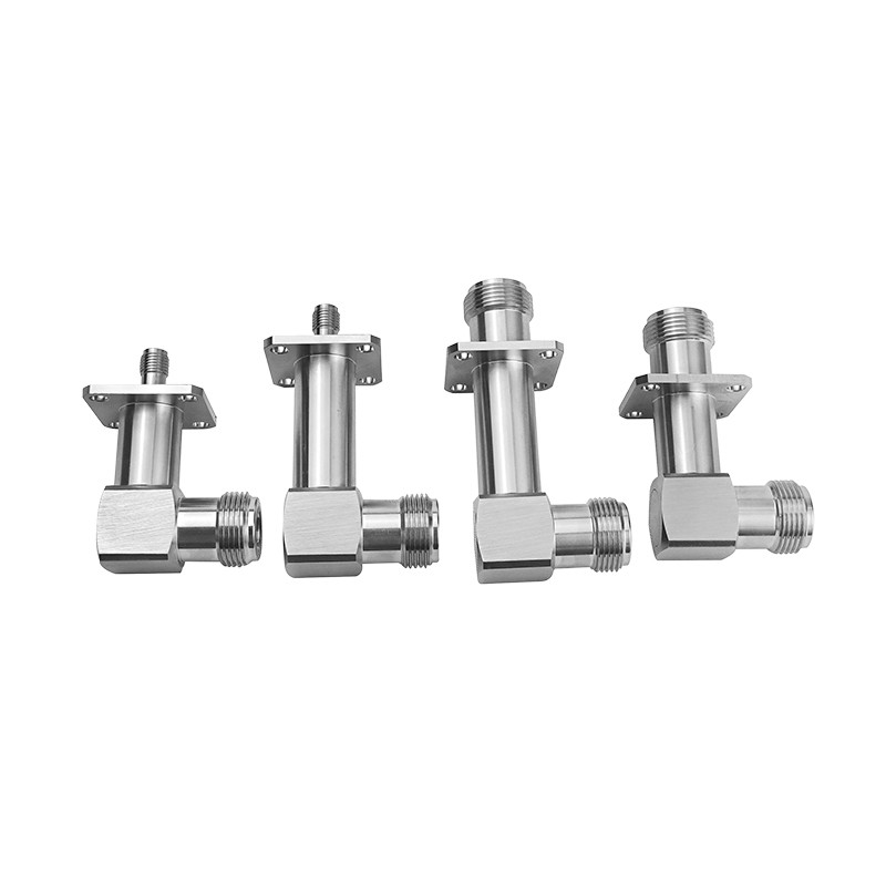 90 Degree Flanged Joint Copper-made S In N Connector For Drone System Device