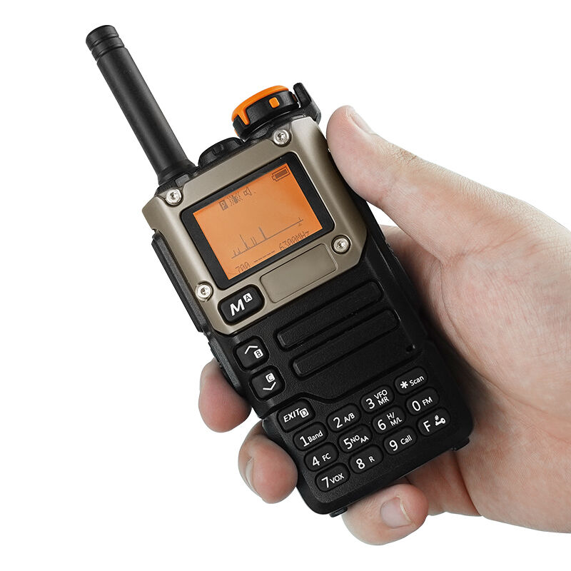 In stock long range 1km hand held 700-6300mhzFPV drone detector omni detector