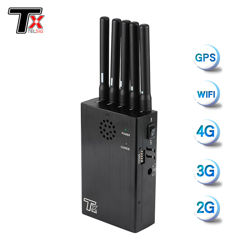 Mobile Cell Phone GPS Jammer Portable For Anti Examnation Cheating