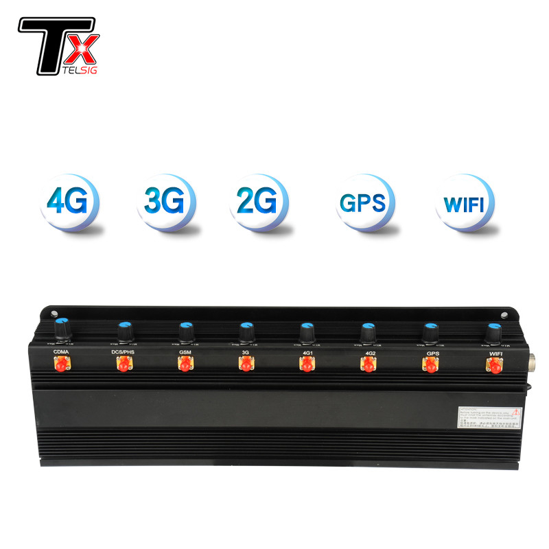 8 Way Adjustable Signal Jammer Is Suitable For The Examination Room