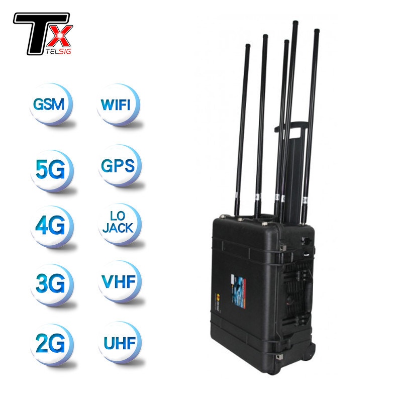 Pull Box Type Wifi Signal Jammer With High Gain Antenna