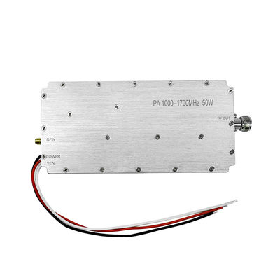 50W Wideband anti drone  Power Amplifier Module Frequency Range 1000-1700MHz Gain 47 for Outdoor Security Needs