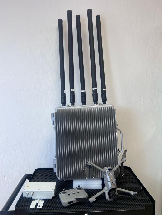 High Power Anti Drone Jamming System Professional Weapon 2000 Meters