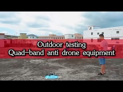 4 channel 360° full range 1.5 km RF shape house Magnetic handle FPV jammer for car mount