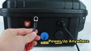 Portable  power battery